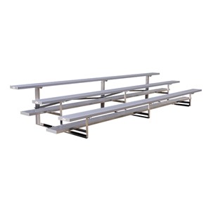 Low-Rise Three-Tier Bleachers (7' 6" L)